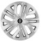 Set 4 Capace Roti Renault Nou, model Raven Gray, R15