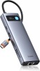 Docking Station HUB 9-in-1 USB-C, 2xHDMI, USB 3.2, PD, SD/TF, RJ-45, Baseus