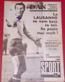 Revista SPORT nr. 8 aprilie 1969 (prezentare FC ARGES PITESTI; Campionatele Nationale de BOX)