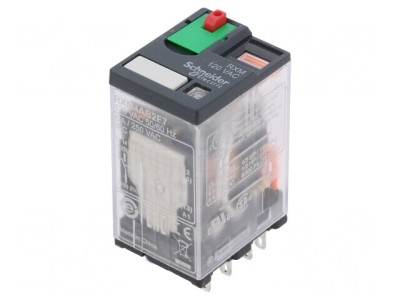 Releu Electromagnetic 4PDT 120VAC 6A foto