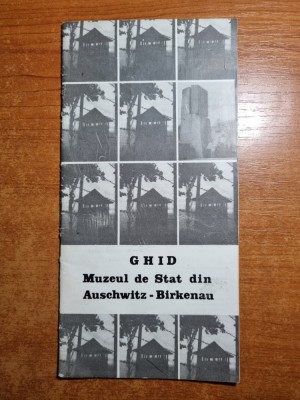 ghidul muzeului auschwitz-birkenau - din anul 1984 foto