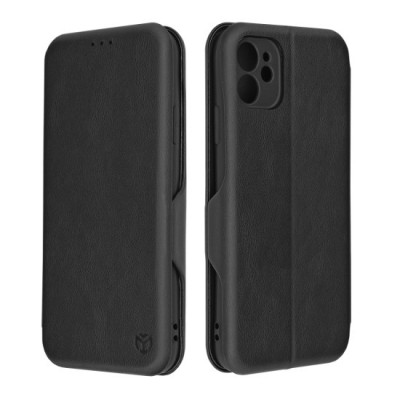 Husa pentru iPhone 11 Techsuit Safe Wallet Plus, Black foto