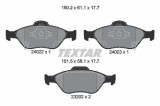 Set placute frana disc Daihatsu Charade Viii; Toyota Yaris Motor 1.0, 1.0, 1.0, 1.0 GPL, 1.0 VVT-i, 1.0 VVT-i, 1.0 VVT-i, 17.7 mm, OE 044650D050