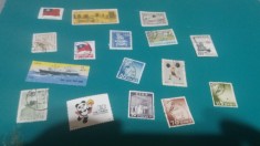 LOT TIMBRE STAMPILATE JAPONIA CHINA COREEA foto