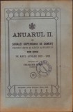 HST C1961 Anuarul Școalei superioare de comerț Sibiu 1921-1922