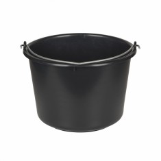 Galeata 12 litri, pentru mortar si diverse activitati, maner metalic, plastic cauciucat