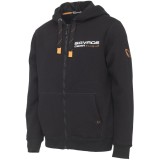 Hanorac Urban Zip Negru Ink Marime S