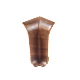 Colt interior pentru plinta Vilo Flex 528, nuc inchis, 55 x 22 mm, 2 buc/set