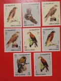 UMM AL QIWAIN, PĂSĂRI - SERIE COMPLETĂ MNH