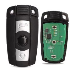 Cheie auto completa programabila Techstar, compatibila BMW seria 1/3/5/7/X5/X6 CAS3, 433MHz, 3 butoane, chip PCF7953