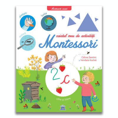 Caietul meu de activitati Montessori PlayLearn Toys foto