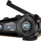 Intercom motocicleta Fodsports FX8 Pro, Bluetooth 5.0, conectare 8 rideri, raza 2000m, rezistent la apa