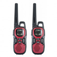 Aproape nou: Statie radio portabila Uniden PMR446-MR-2CK, set cu 2 buc, 8 canale, V foto