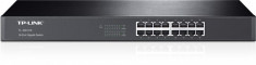 Switch tp-link tl-sg1016 16 porturi gigabit 1u 19 rackmount 32gbps foto