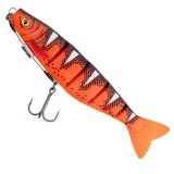 Swimbait FOX RAGE Pro Shad Jointed Loaded, Red Wake, 14cm, 31g
