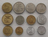 Israel lot / set 12 monede diferite 1 1/2 5 10 25 Agorot Shequalim **, Asia