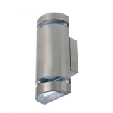 Aplica de exterior Gardenya-4, Inox, IP44, GU10, max 2x35W, Horoz