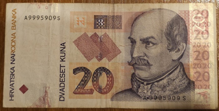 20 kuna 2012, Croația