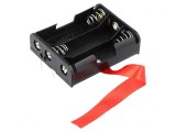 Suport Baterii AA R6 PCB 3 Sloturi