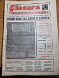 ziarul flacara 1 iulie 1983 - interviu ion voicu , cenaclul flacara la sibiu , dumbraveni