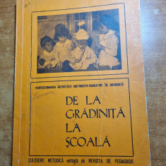 revista de pedagogie - de la gradinita la scoala - din anul 1975