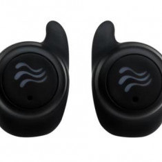 Casti True Wireless Boompods Tide Soundwave TWS, Bluetooth 5.3, Microfon, Waterproof IPX6 (Negru)