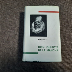 CERVANTES - DON QUIJOTE DE LA MANCHA (1964, editie bibliofila, hartie tigarete)