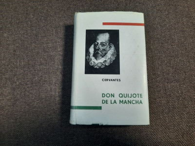 CERVANTES - DON QUIJOTE DE LA MANCHA (1964, editie bibliofila, hartie tigarete) foto