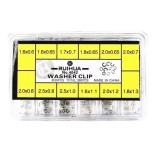Set 360 Inele de Distanțiere (Circlip) pentru Butoane Cronograf &ndash; 12 Dimensiuni