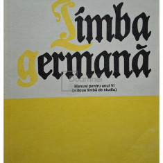 Ilse Chivaran Muller - Limba germana - Manual pentru anul VI (a doua limba de studiu) (editia 1997)