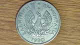 Grecia - moneda de colectie an unic batere - 5 drahme 1930 - design f frumos !