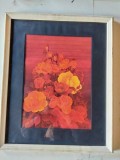 Trandafiri, 28 x 38 cm, original, unicat, semnat de Adrian Pal Tulcea 2003