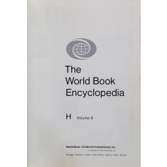 THE WORLD BOOK ENCYCLOPEDIA , VOLUMUL 9 - H , 1978