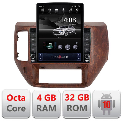 Navigatie dedicata Nissan Patrol Android radio gps internet Lenovo Octa Core 4+64GB 9.7&amp;quot; tip Tesla LTE Kit-patrol+EDT-E709 CarStore Technology foto