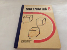 Matematica. Geometrie. Manual Pentru Clasa a VIII-a - Ion Cuculescu-RF16/1 foto