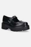 Aldo pantofi de piele ARIGON culoarea negru, cu platforma, 14058778