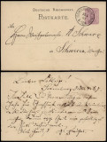 Germany 1887 Postal History Rare Postal stationery Sonneburg D.285