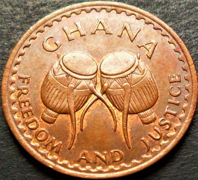 Moneda exotica FAO HALF PESEWA - GHANA, anul 1967 * cod 3375 foto