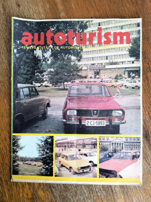 Revista Autoturism nr. 10 / 1976 , coperta Dacia / CSP foto