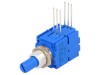 Potentiometru axial 10k&Omega; logaritmic 500mW
