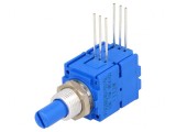 Potentiometru axial 10k&Omega; logaritmic 500mW