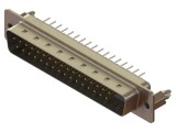 Conector D-Sub tată &icirc;n unghi, 37 pini