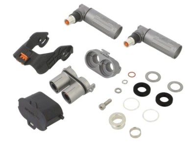 Conector alimentare DC tată unghi cablu 300A -40&amp;divide;125&amp;deg;C AMPHENOL GEC foto