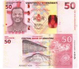 Swaziland Eswatini 50 Emalangeni 2024 P-46 UNC