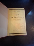 Notes sur les &Eacute;tats-Unis - Andr&eacute; Tardieu