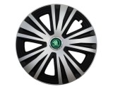 Cumpara ieftin Set 4 Capace Roti Autohelix MSA&reg; potrivite jantelor de 14 inch, pentru Skoda Nou Verde, model Glory Mix