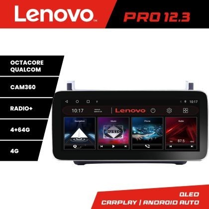 Navigatie VW Polo 2014- K-655 Lenovo PRO 4+64 12.3 inch qled android 4G DSP gps internet 8Core CarStore Technology