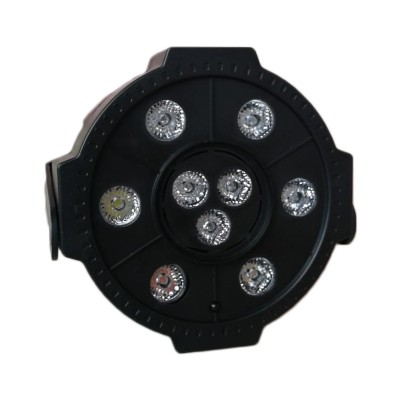 Proiector LED Par Light 3, 9 x LED, stick USB, telecomanda foto