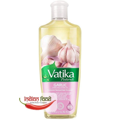 VATIKA Enriched Garlic Hair Oil (Ulei de Usturoi pentru Par Ulei de Rozmarin + foto