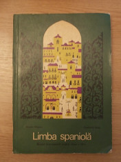 LIMBA SPANIOLA-MICAELA GHITESCU-C-TIN BALAJ-MANUAL CL VII-A-1973-r3a foto